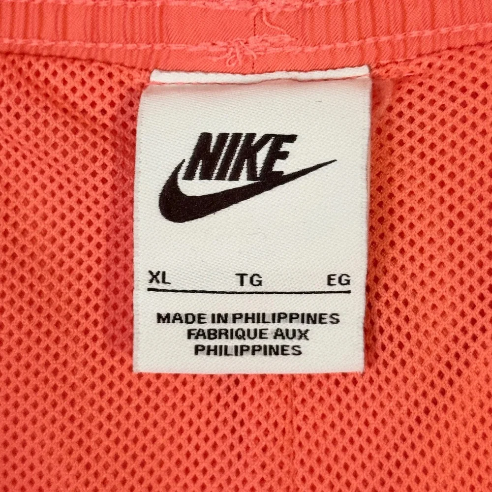 Nike Mens Swim Trunks Coral Orange Mesh Lined Board Shorts XL RN56323